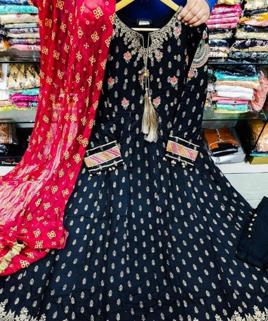 Maria b long gown